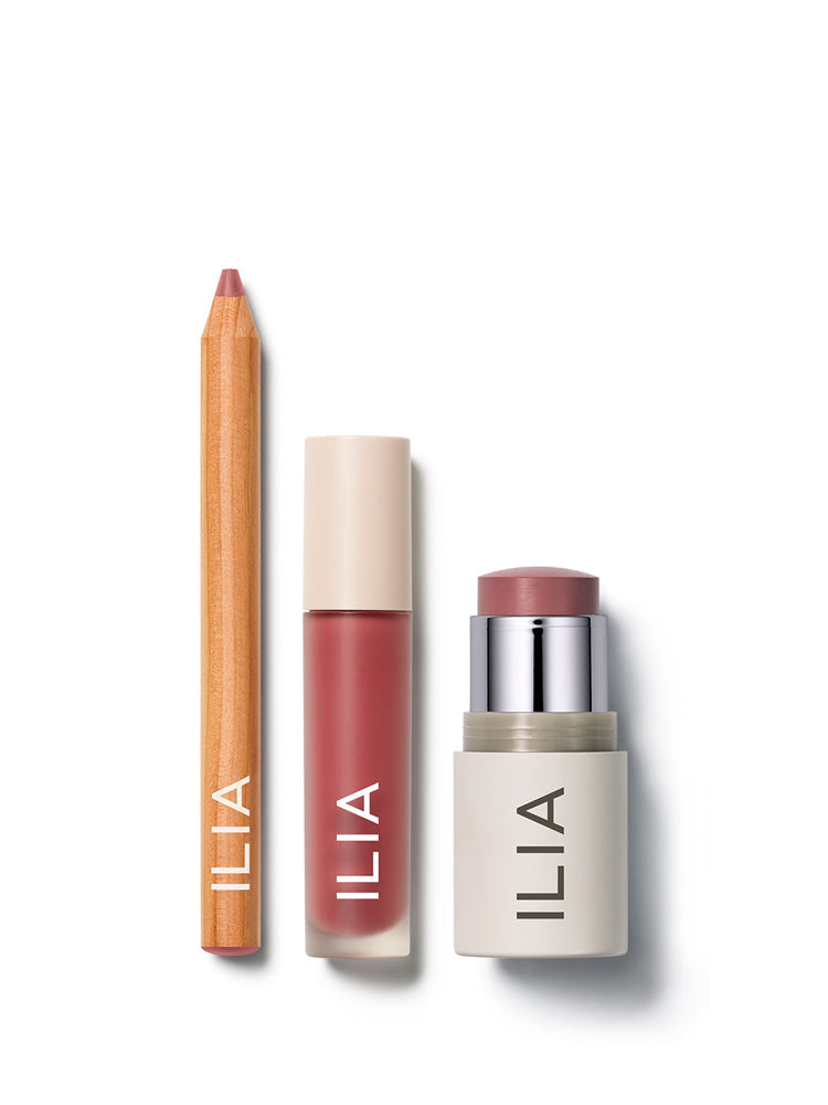 The Lip + Cheek Trio - Everyday Beauty Essential